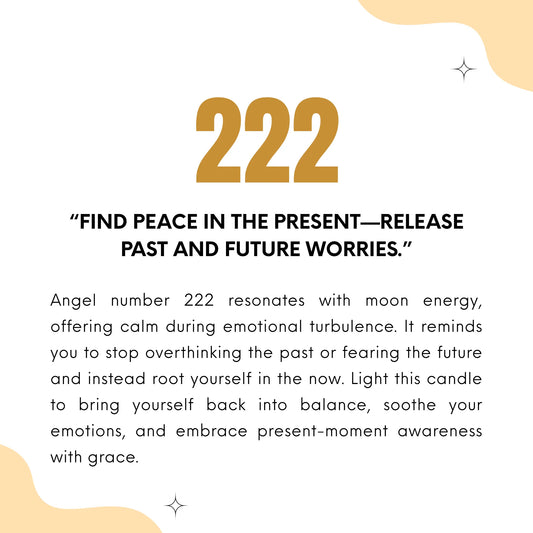 Gemanifest 222 Balance candle with a flame on a textured surface