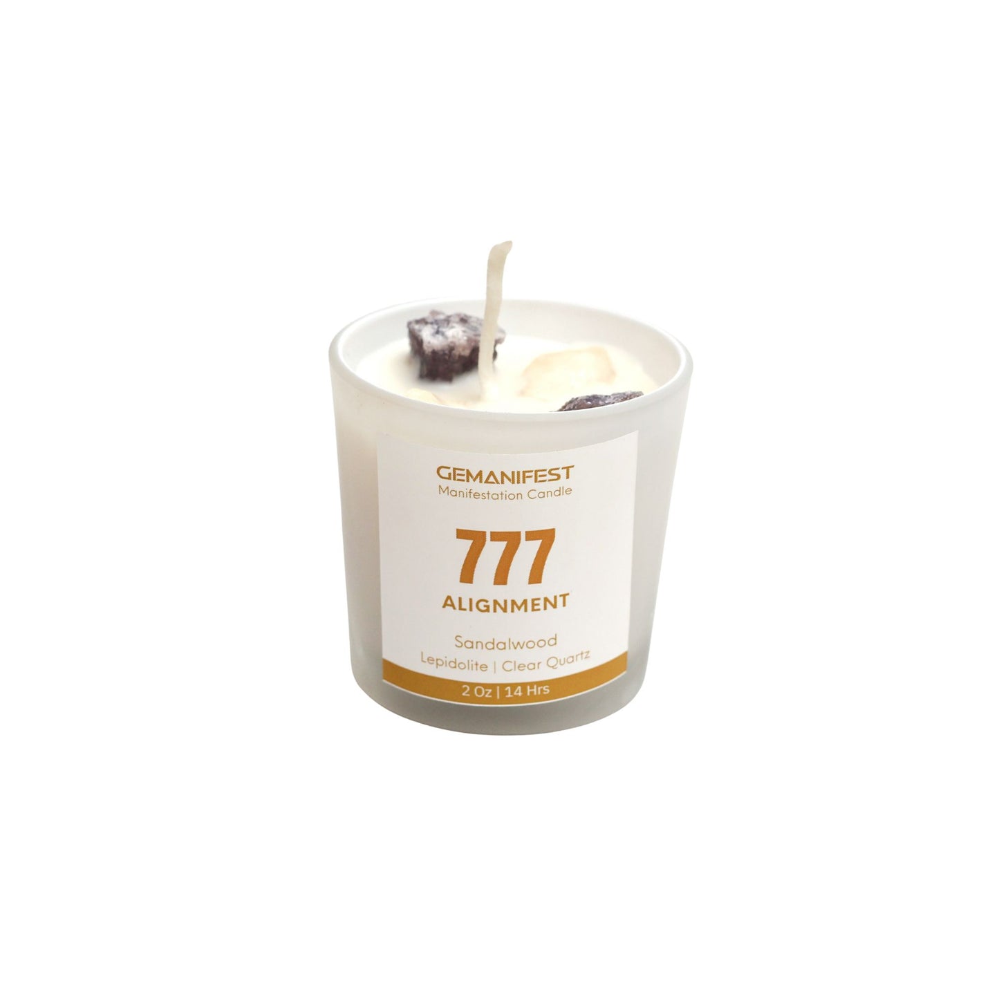 777 Angel Number Manifestation Candle