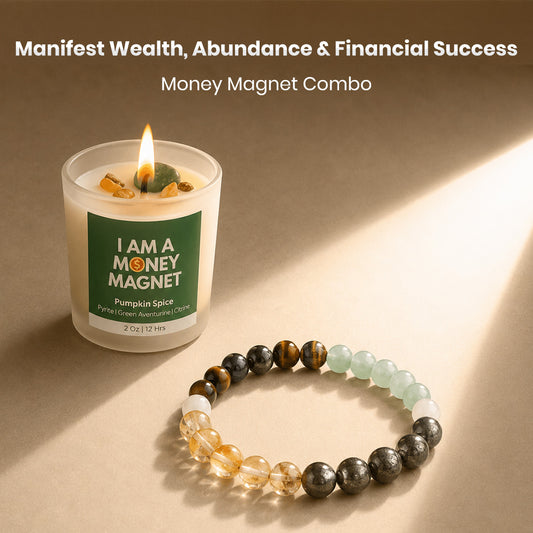 Manifest Wealth, Abundance & Financial Success โ Money Magnet Combo