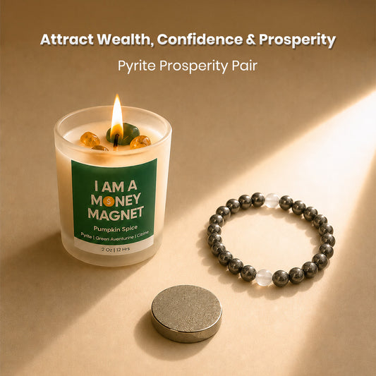 Manifest Wealth, Prosperity & Financial Success – Pyrite Prosperity Pair