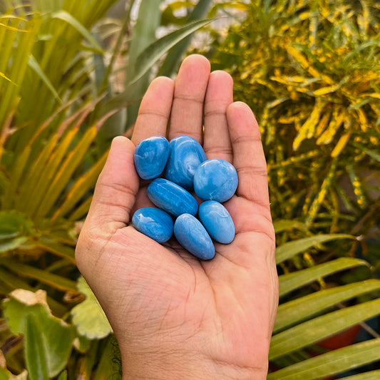 Blue Opal Tumble