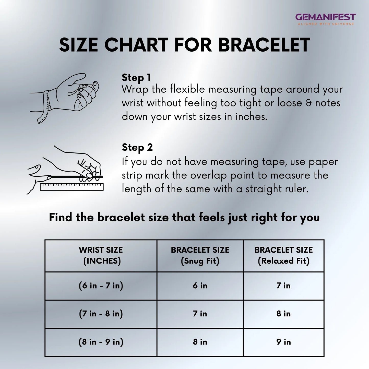 Clear Quartz Bracelet for Clarity, Focus & Manifestation
