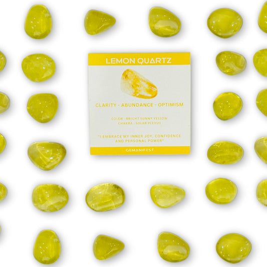 Lemon Quartz Crystal