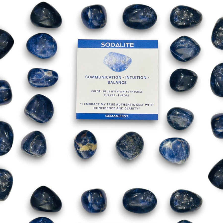 Sodalite tumble 2