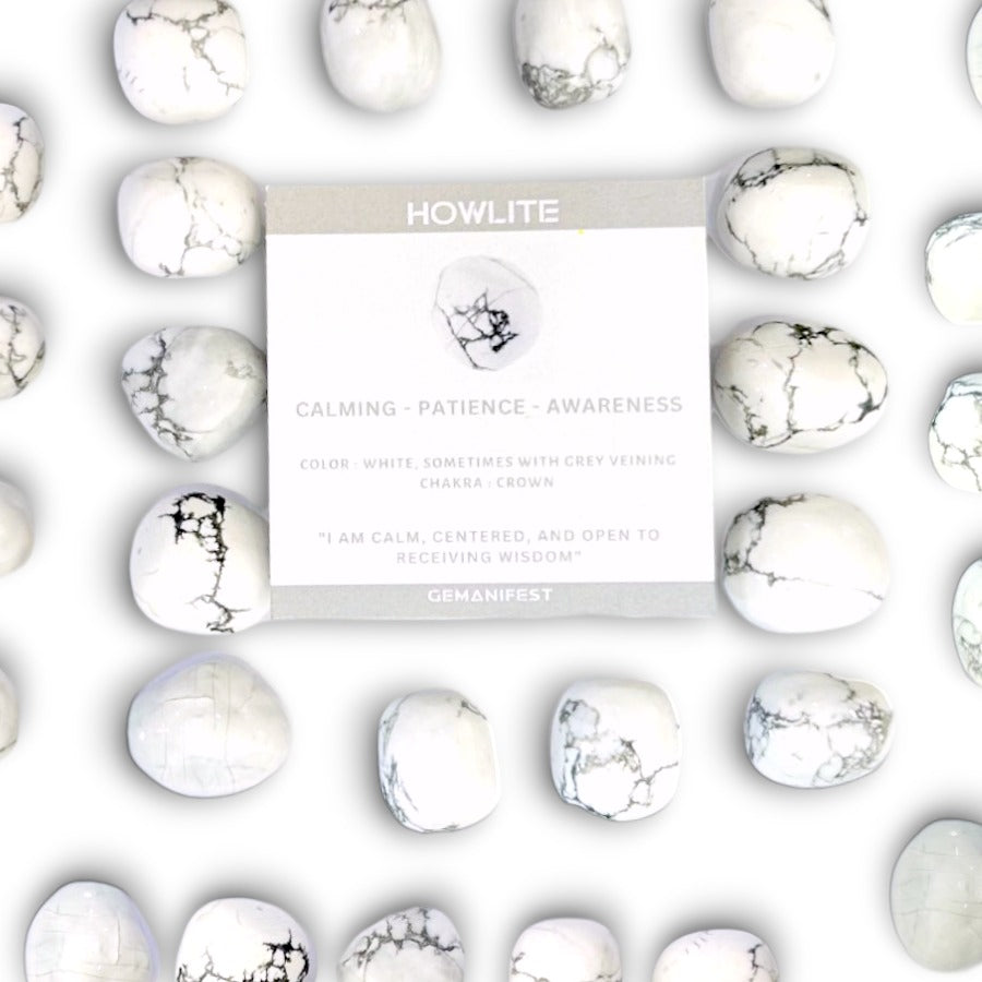 Howlite Tumble