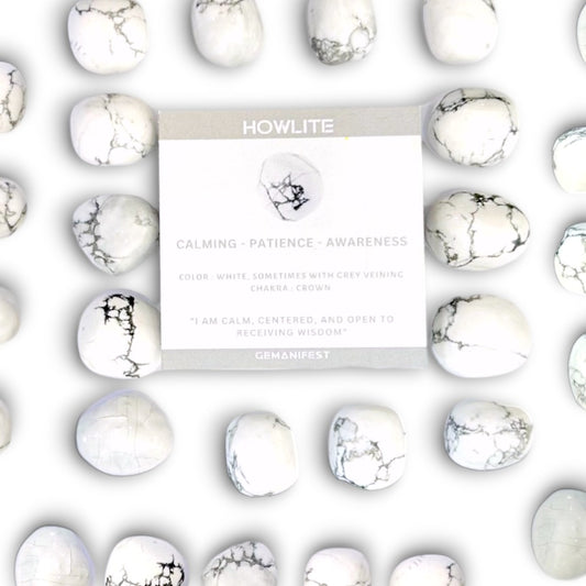 Howlite Crystal 1