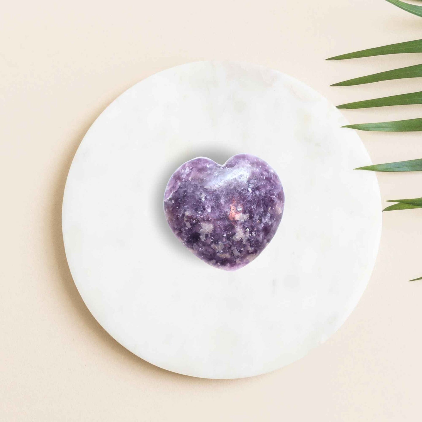 Lepidolite Heart Image5