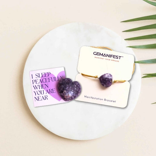 Lepidolite Heart Image1