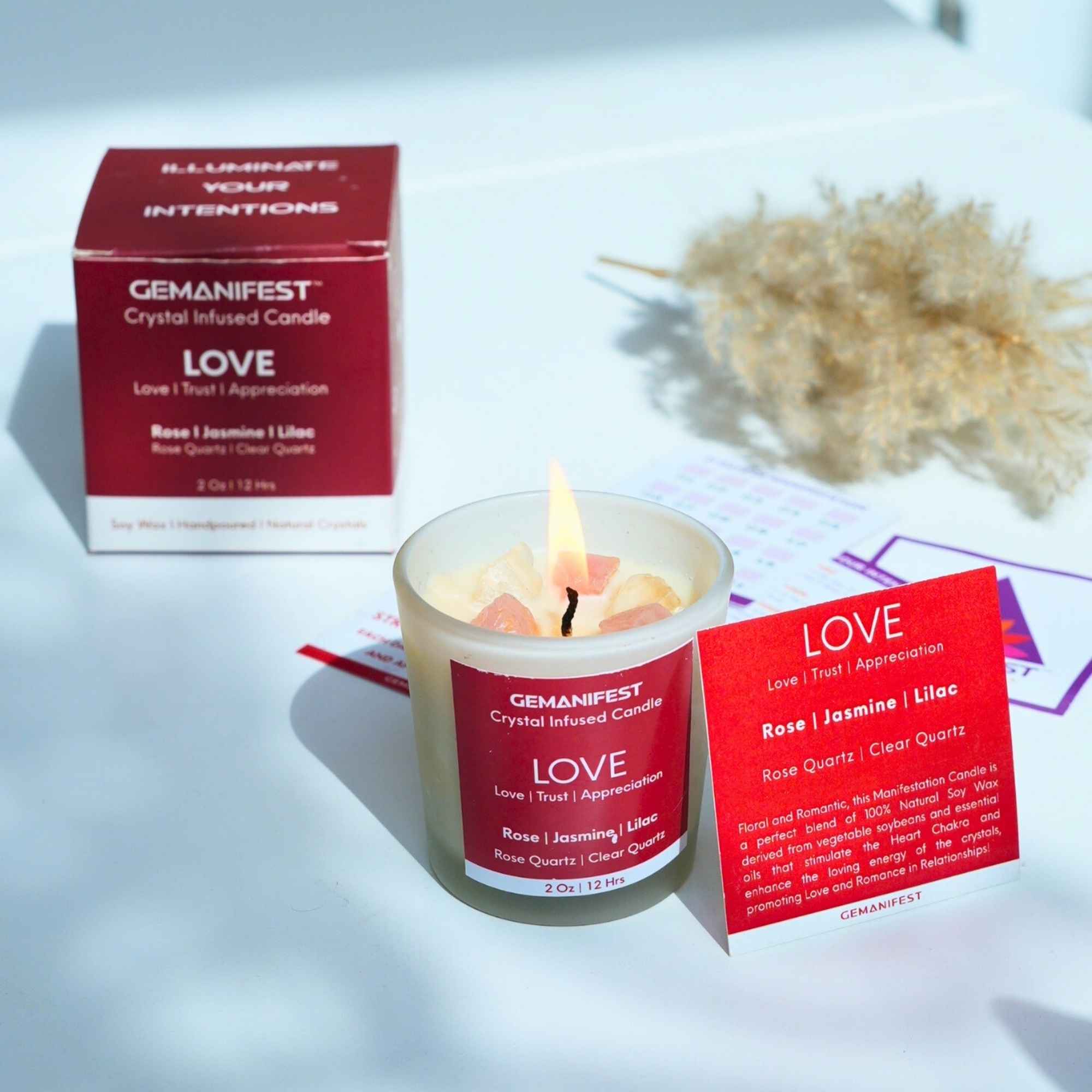 Love Manifestation Candle