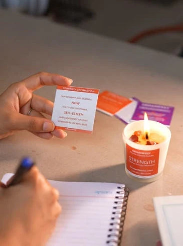 Manifestation Trio: Fire, Crystals and Affirmations