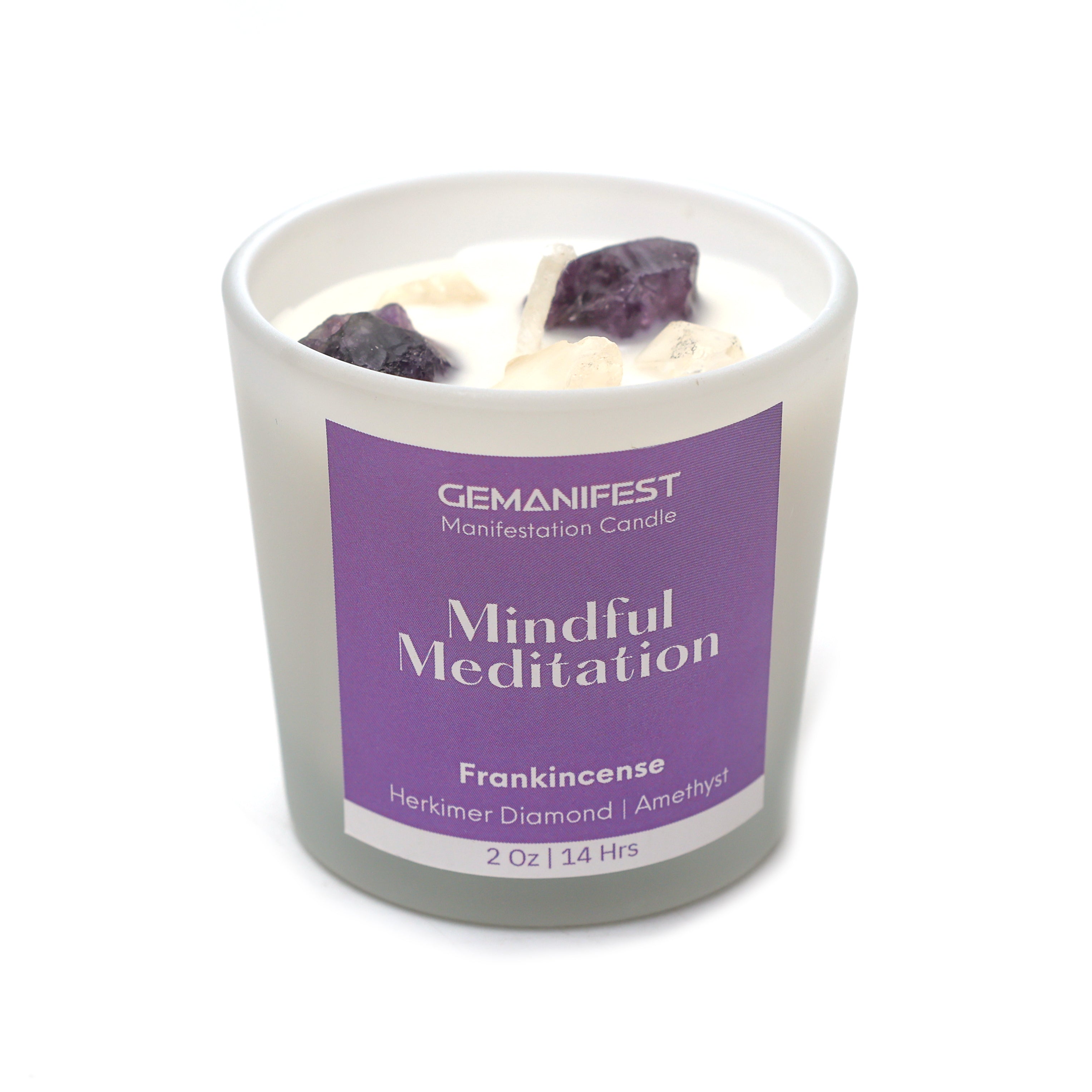 Mindful Meditation Manifestation Candle
