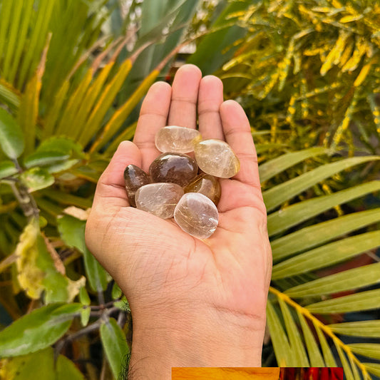 Rutilated Quartz Tumble
