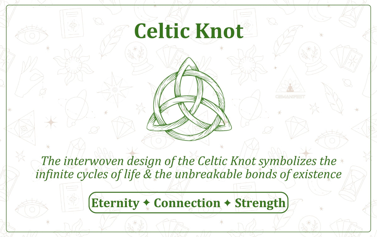 Celtic Knot symbol – A sacred emblem of manifestation, spiritual connection, and infinite energy.