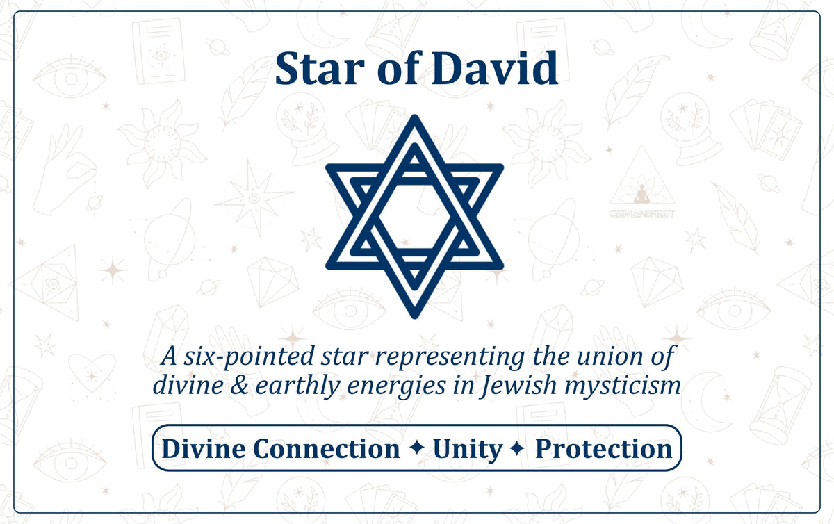 Star For Protection Star of David: The Sacred Symbol of Protection, Balance & Manifestatio ...