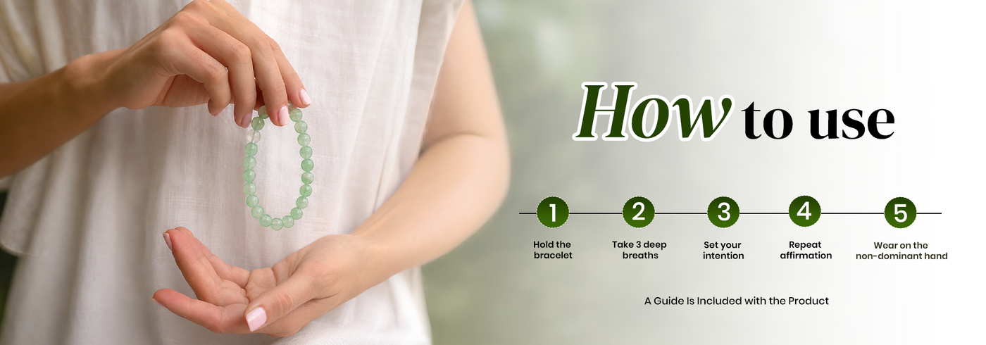 Green Aventurine Bracelet for Career Growth & Luck