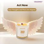 candle ingredients orange essential oil, carnelian and citrine natural gemstones on a beige white background