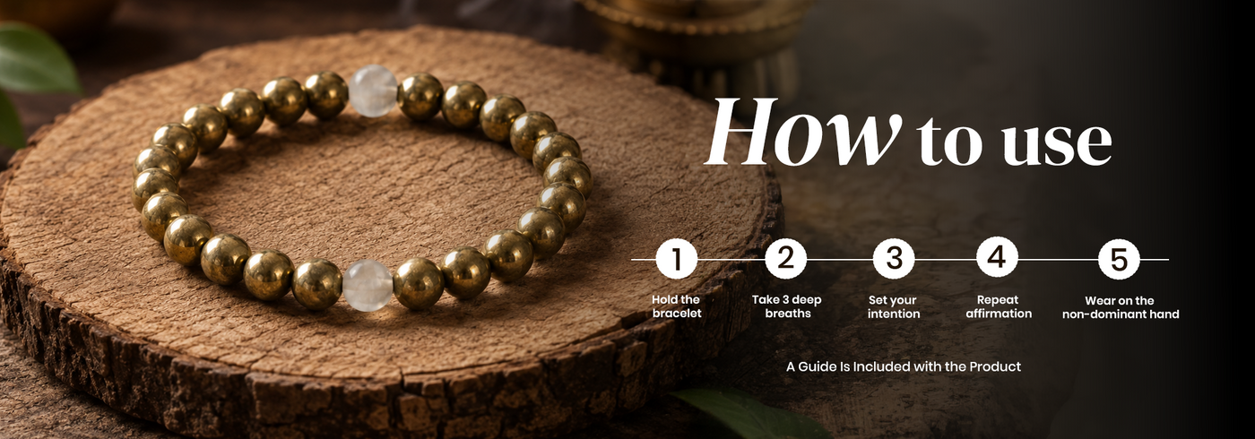 Attract Wealth, Success & Confidence – Pyrite Bracelet