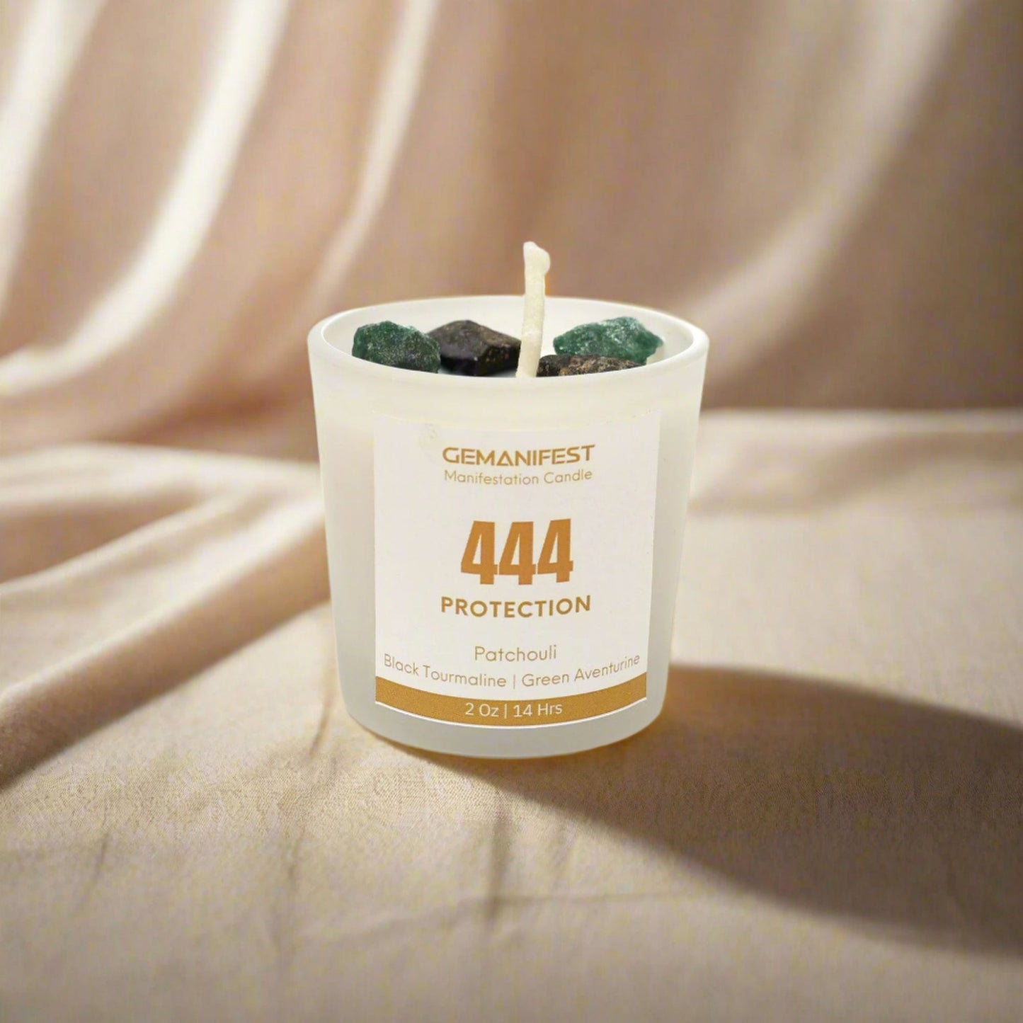 444 Angel Number Manifestation Candle