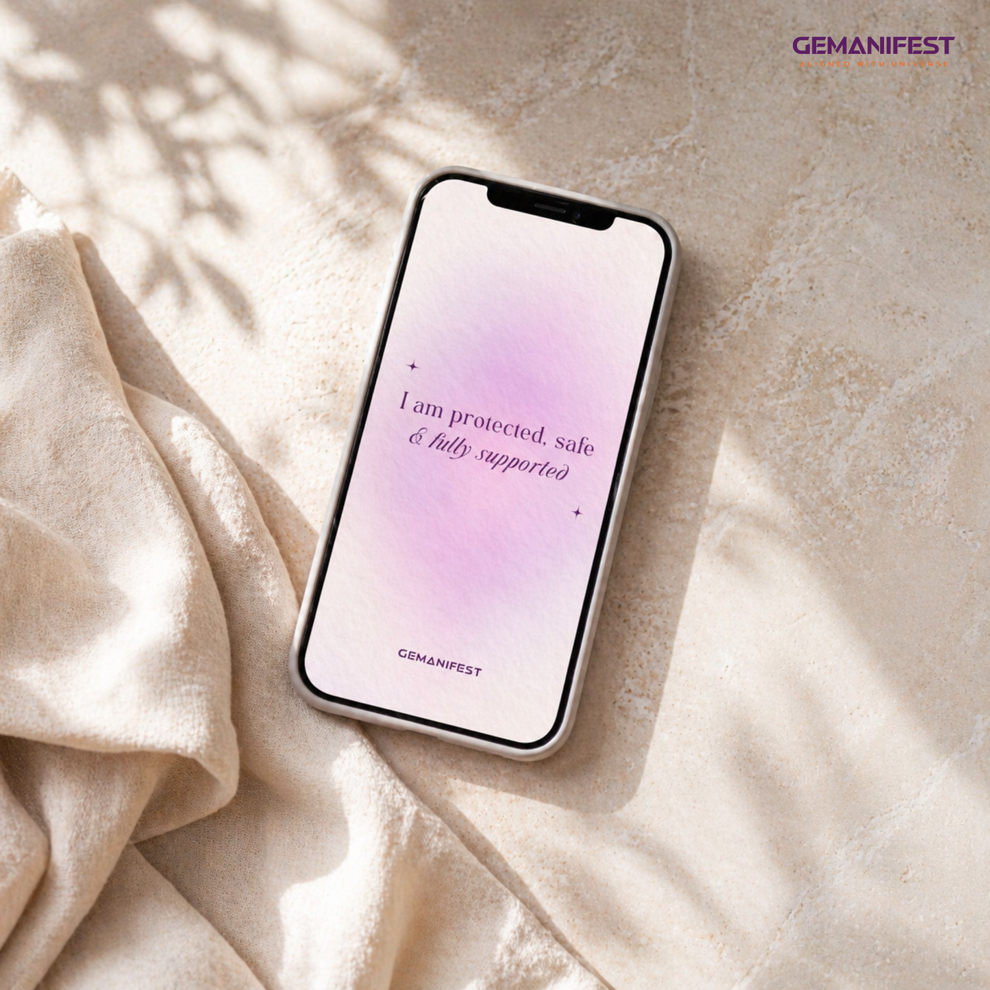 Free Affirmation Wallpaper Pack (5 Designs) | Grounding, Abundance, Love & Spiritual Protection