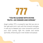 Angel number 777 meaning and what it means when you see it.