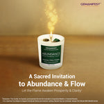 Abundance Manifestation Candle for Prosperity & Wealth