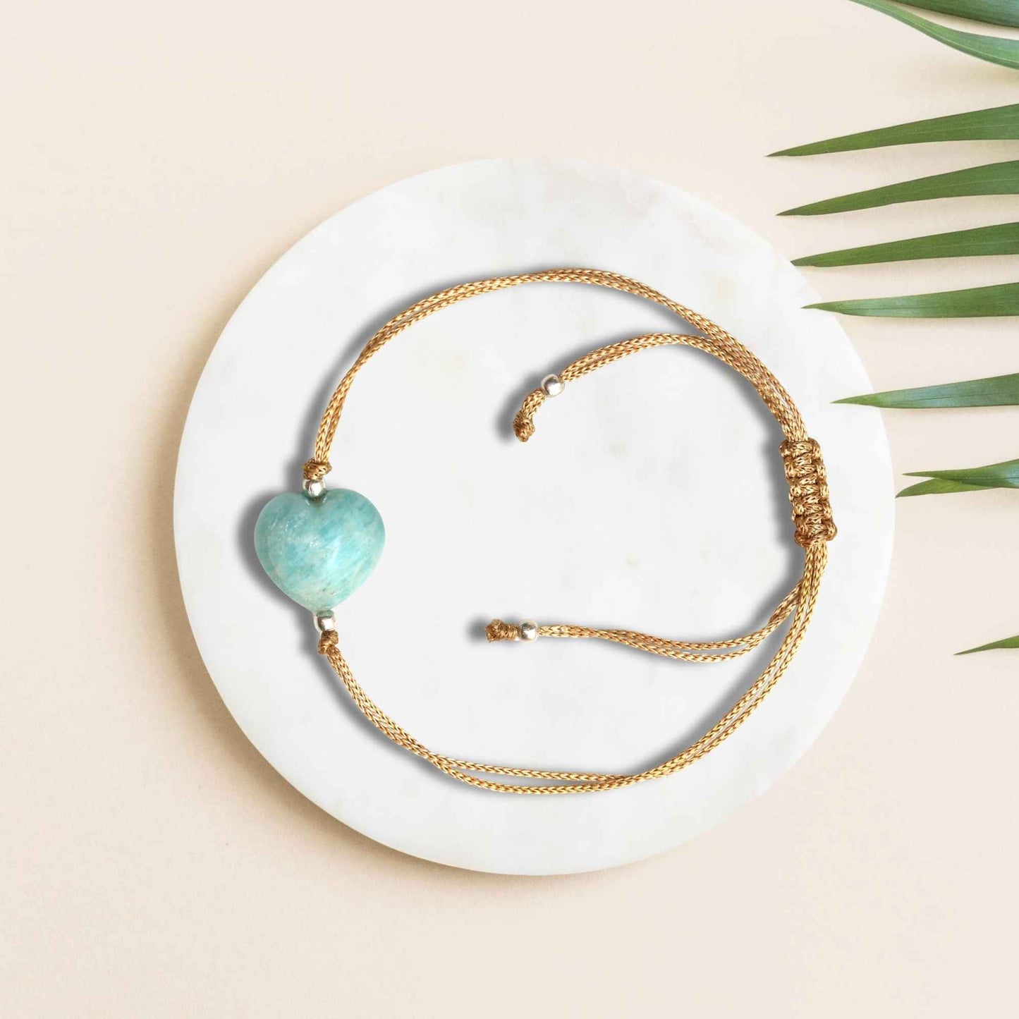 Amazonite Heart Gift Set