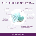 Amazonite Heart Gift Set