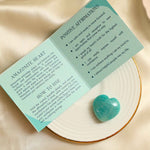 Amazonite Heart Gift Set