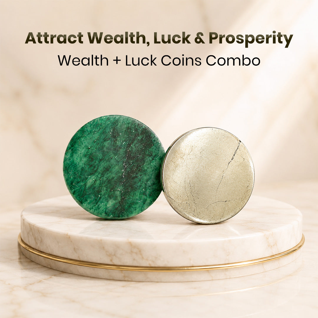 Attract Wealth, Luck & Prosperity – Wealth + Luck Coins Combo