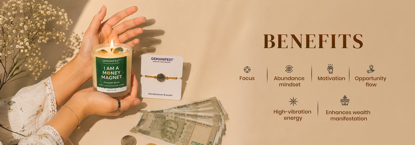Attract Wealth & Success – Money Magnet Candle