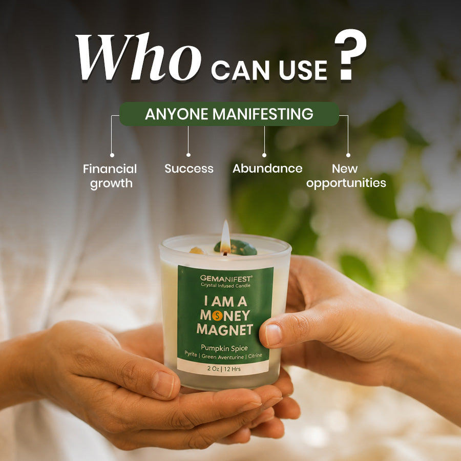 Attract Wealth & Success – Money Magnet Candle