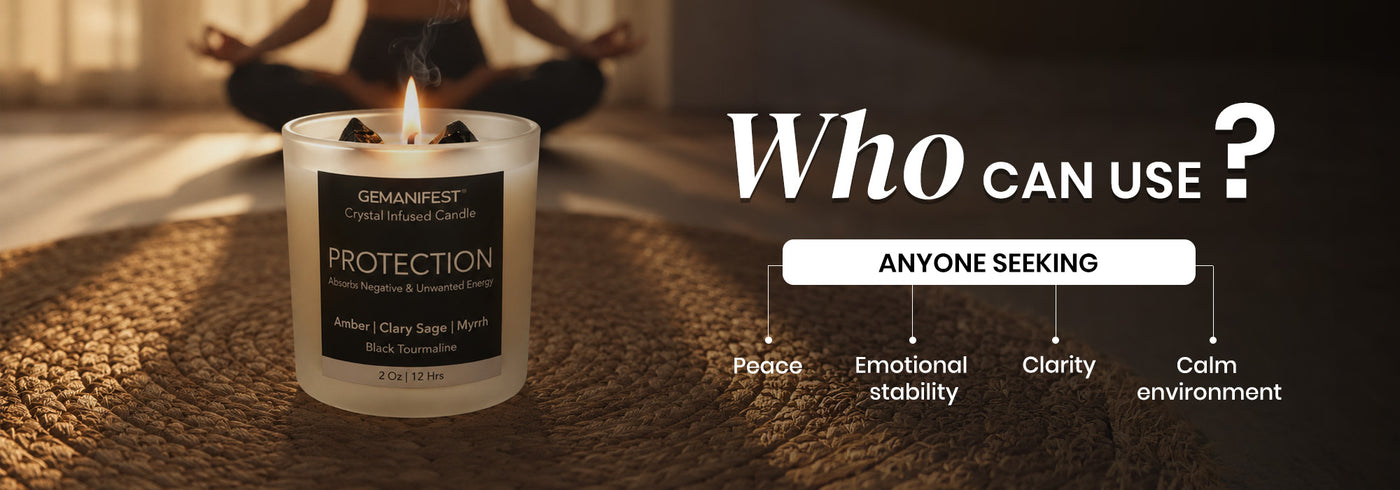 Protection Candle – Clear Negativity & Protect Energy