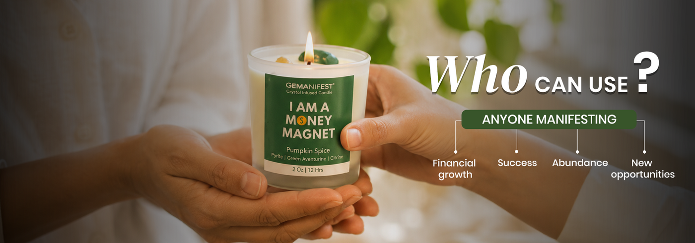 Attract Wealth & Success – Money Magnet Candle