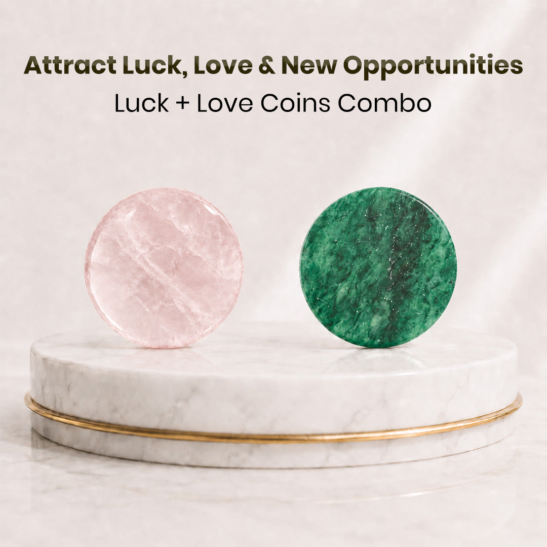 Attract Luck, Love & New Opportunities – Luck + Love Coins Combo