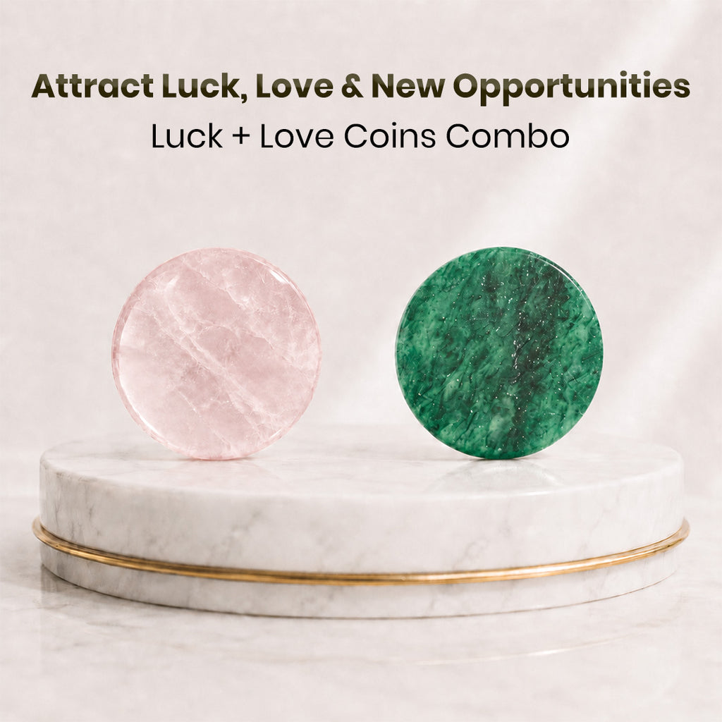 Attract Luck, Love & New Opportunities – Luck + Love Coins Combo