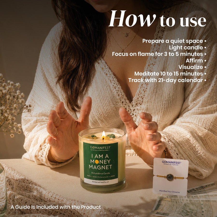 Attract Wealth & Success – Money Magnet Candle
