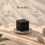 Shungite EMF Protection Cube For Home and Office Radiation Protection
