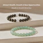 Attract Wealth, Growth & New Opportunities – Wealth & Growth Wrist Duo