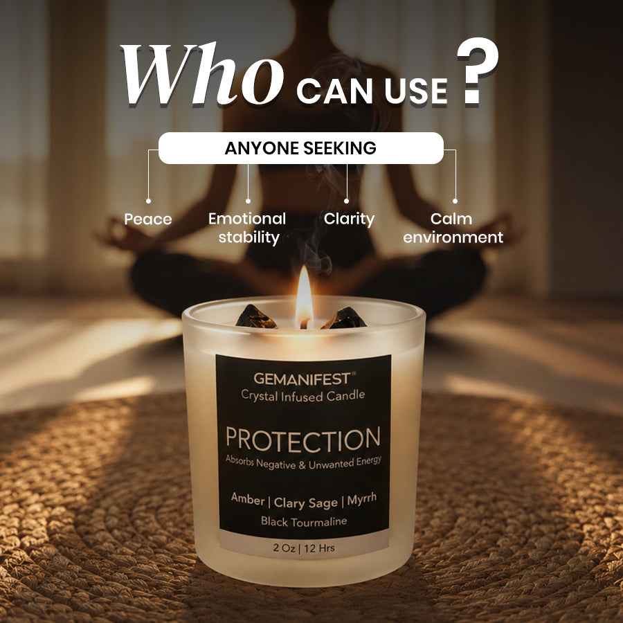Protection Candle – Clear Negativity & Protect Energy
