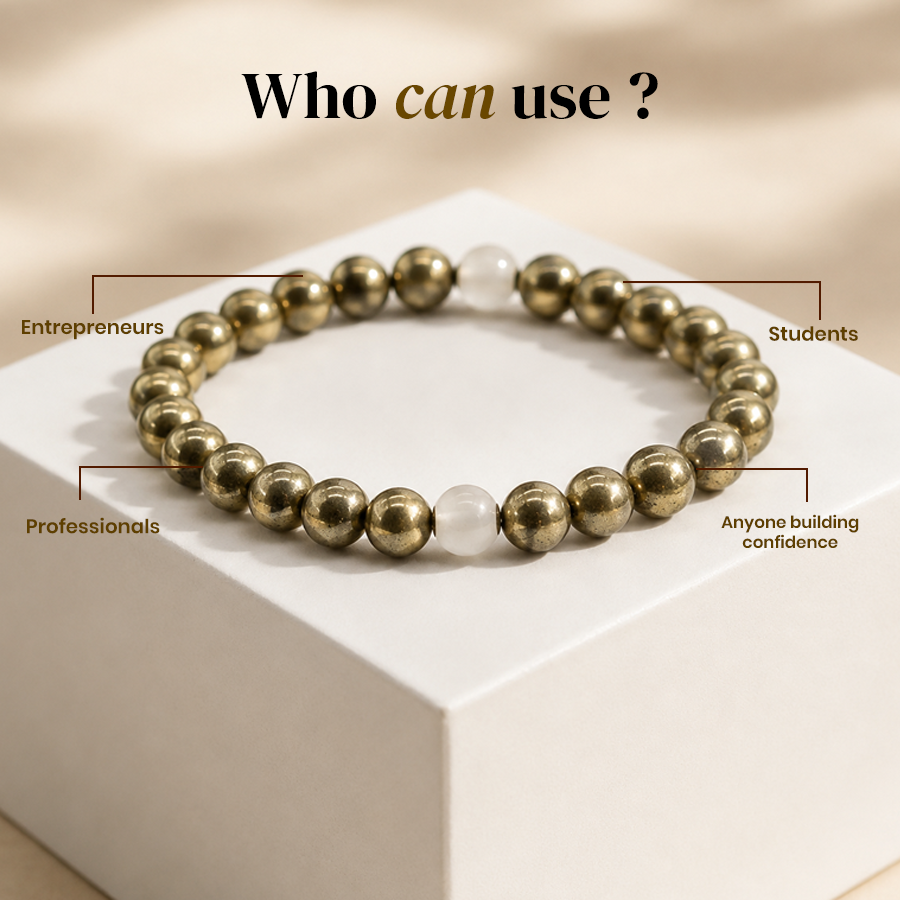 Attract Wealth, Success & Confidence – Pyrite Bracelet