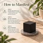 Shungite EMF Protection Cube For Home and Office Radiation Protection