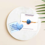 Blue Opal Heart Gift Set