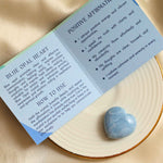 Blue Opal Heart Gift Set