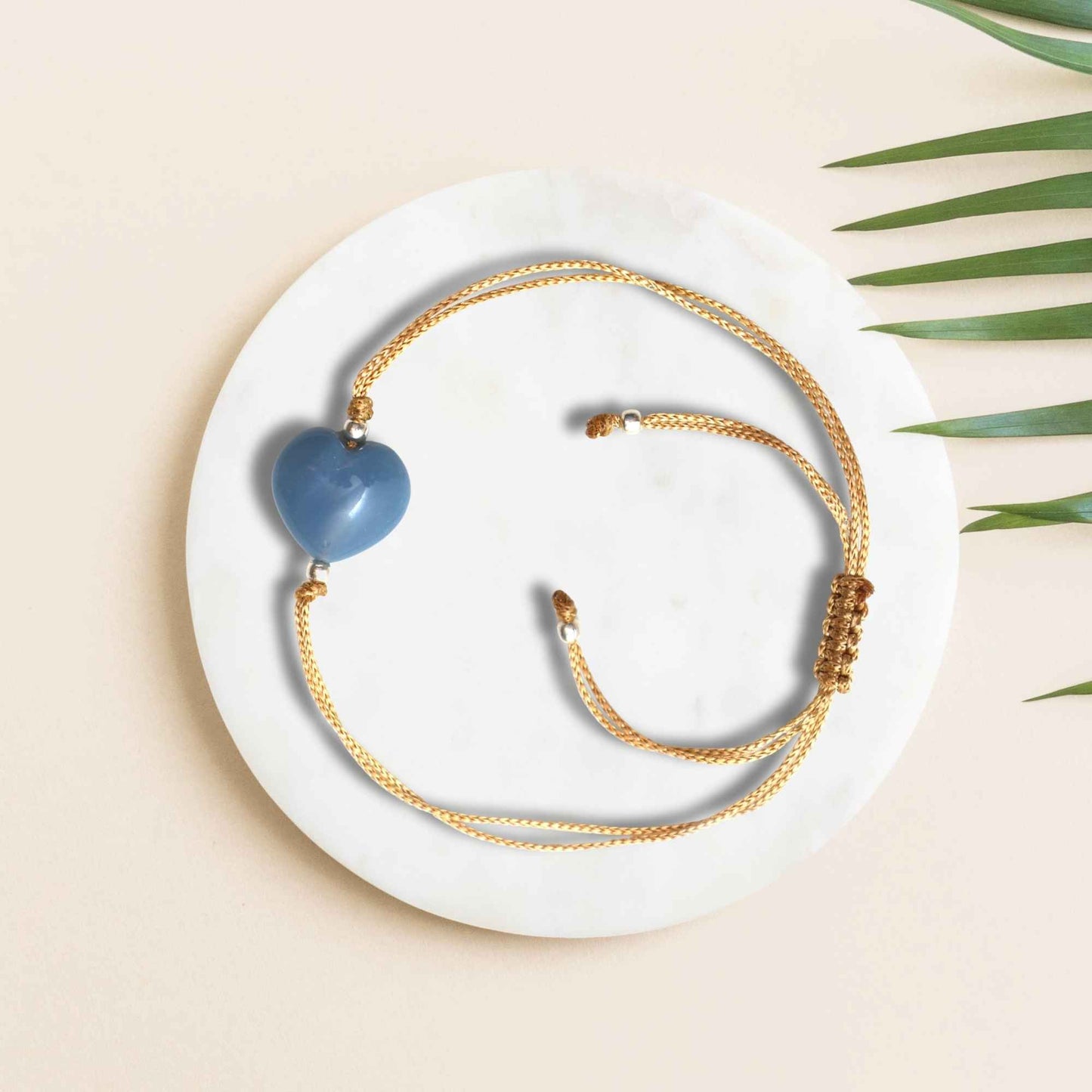 Blue Opal Heart Gift Set