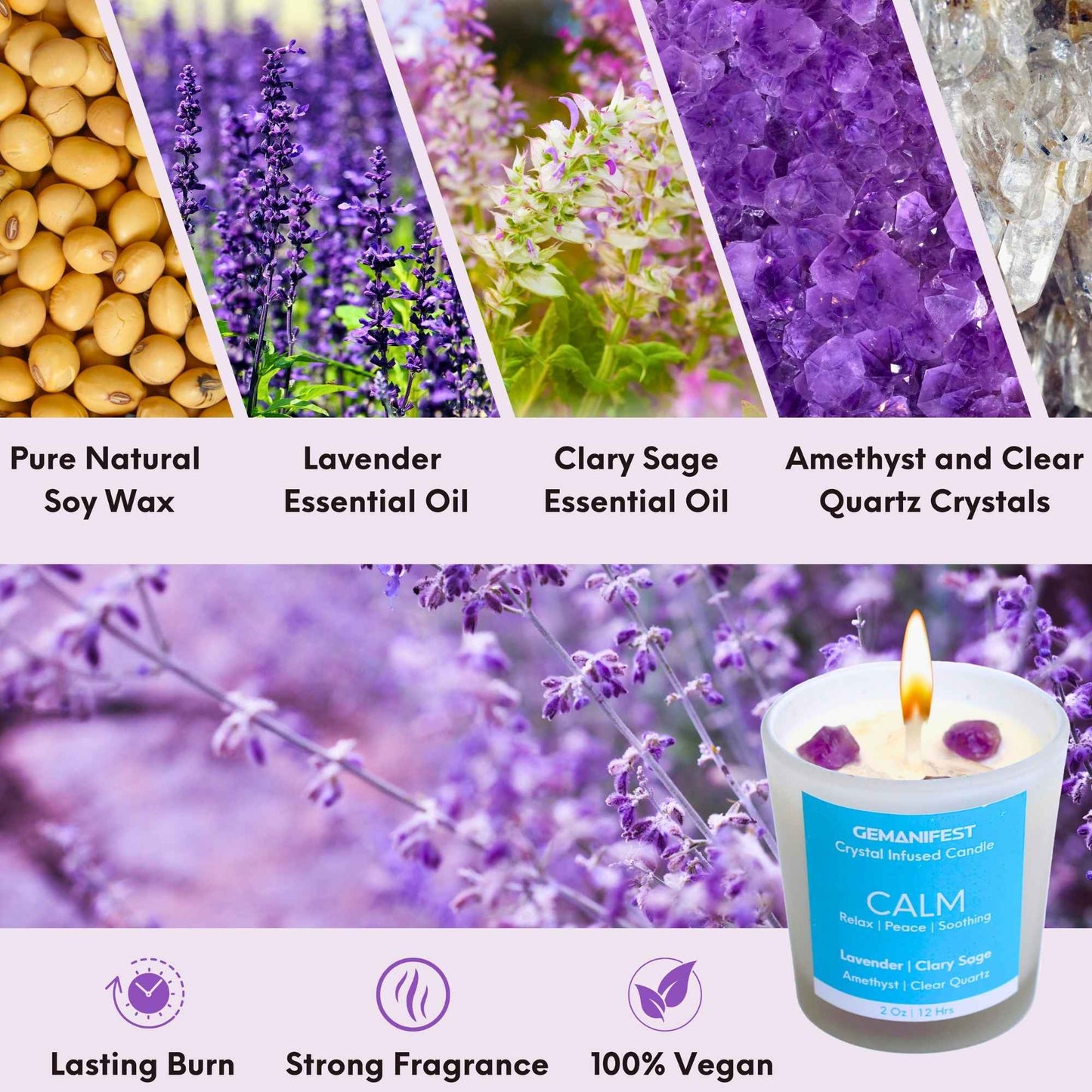 Calm Manifestation Candle