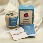 Cancer Zodiac Manifestation Candle with full kit set for intuition and emotional healing.