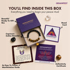 Capricorn Zodiac Bracelet for Focus, Strength and Growth