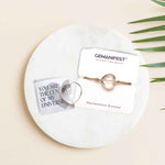 Clear Quartz Heart Gift Set