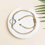 Clear Quartz Heart Gift Set