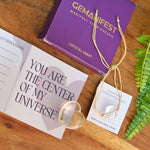 Clear Quartz Heart Gift Set